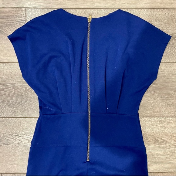 Bright blue Zipper dress - Picture 5 of 5
